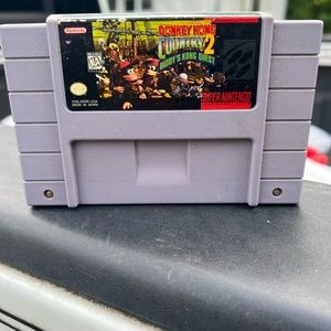 Super Nintendo Game. Donkey Kong Country 2! Rare!